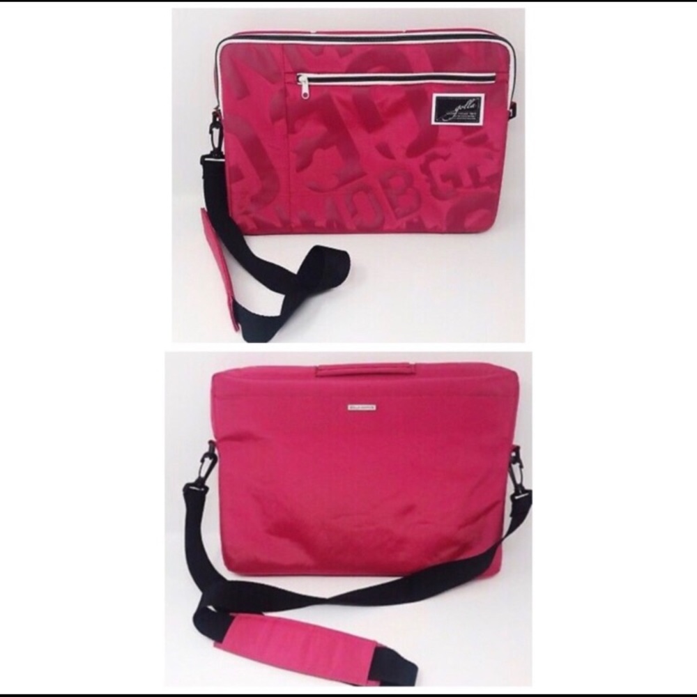 Golla NWOT Pink Cushioned Messenger Laptop Bag